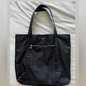 Givenchy Black Nylon Tote with Star Charm